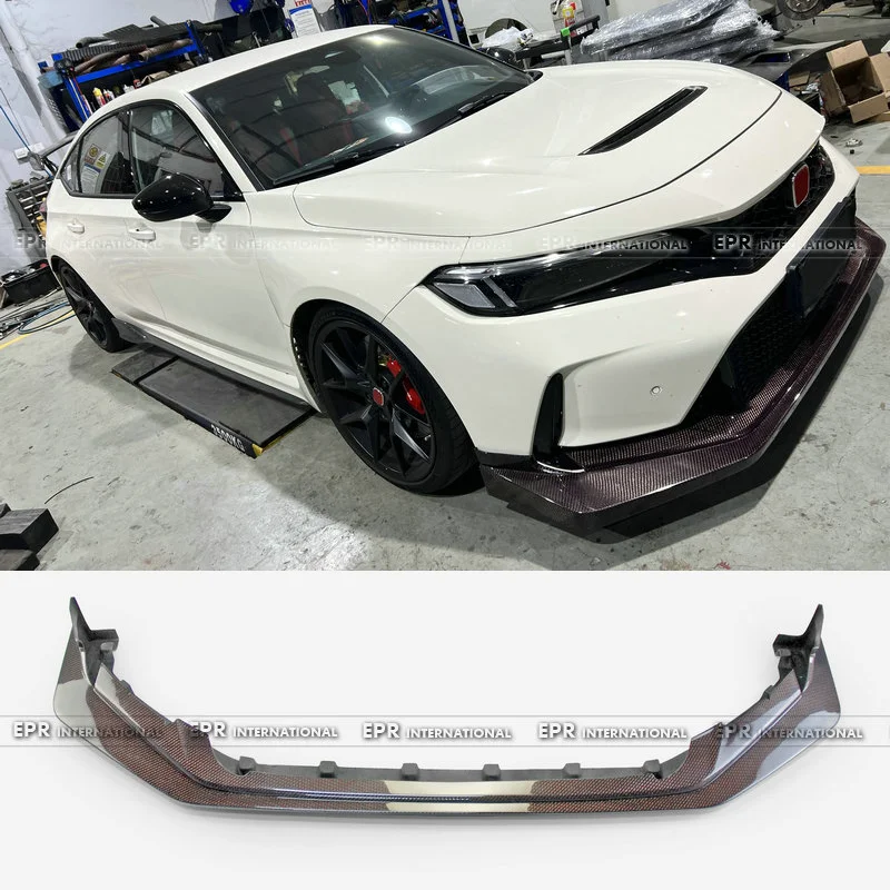 

2022-2025 Honda Civic Type-R FL5 EPA-Style S Type ABS Front Bumper Lip - OEM Primed Finish