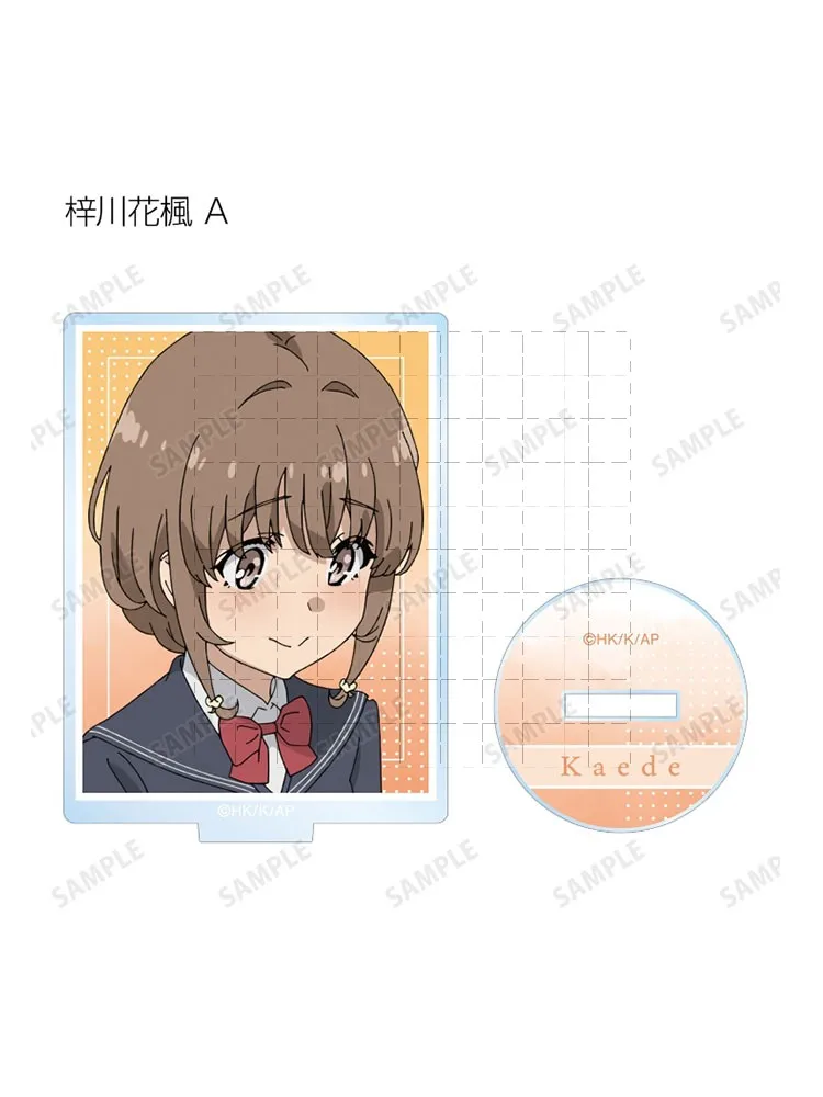 Anime Nodoka Toyohama Shoko Makinohara Kaede Azusagawa Mai Sakurajima Mini Figure Doll Game Acrylic Stand Model Cosplay Toy Gift