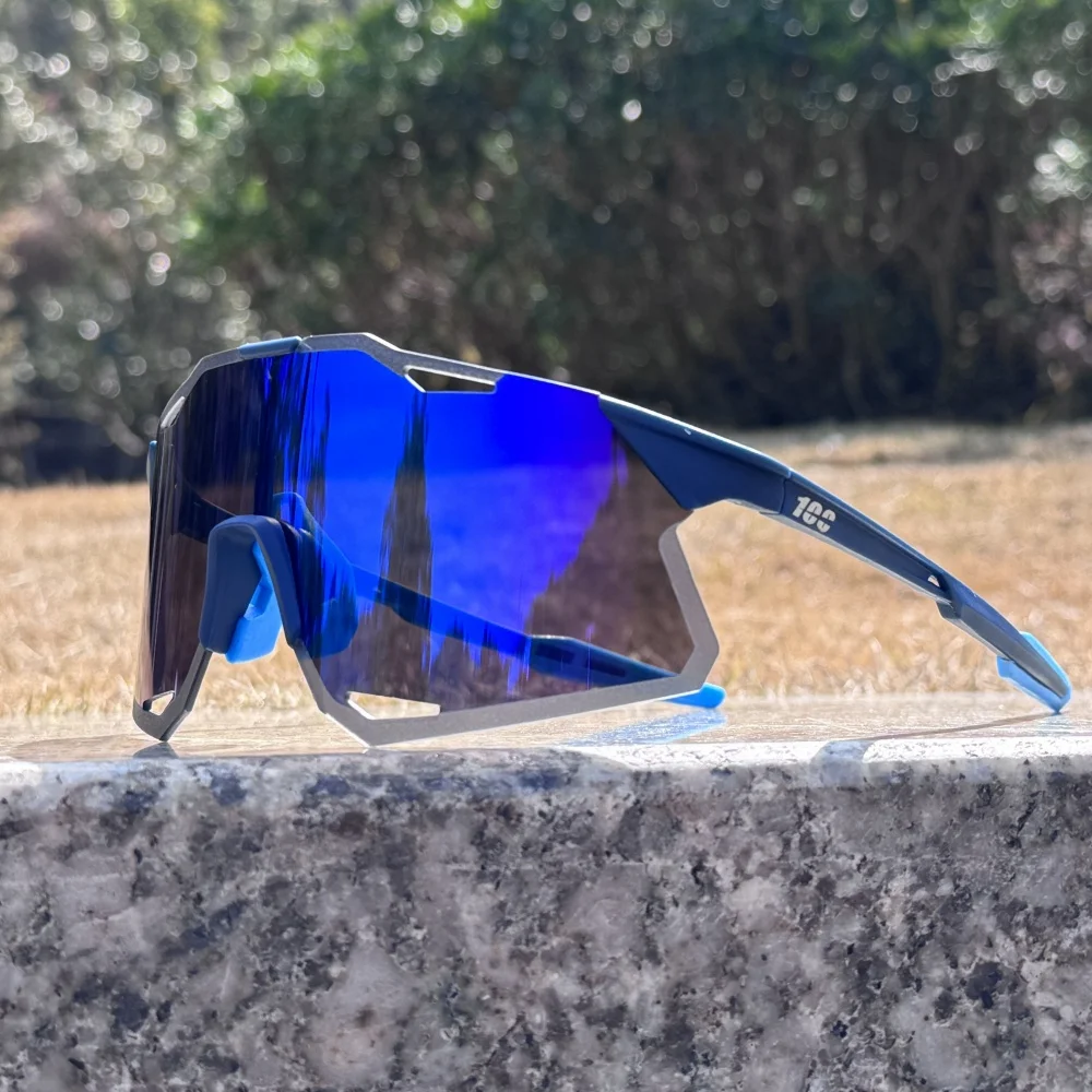 100 óculos de ciclismo dos homens mtb ciclismo óculos de sol esportes ao ar livre bicicleta óculos de sol feminino óculos de bicicleta de estrada uv400