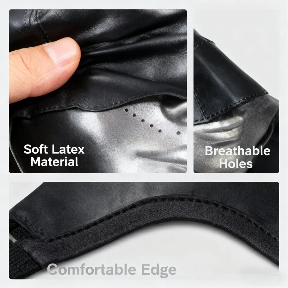 قناع باتمان اللاتكس الاحترافي - غطاء رأس لزي فارس الظلام الدقيق لفيلم الهالوين التنكرية وأحداث الأفلام جودة الفيلم #3