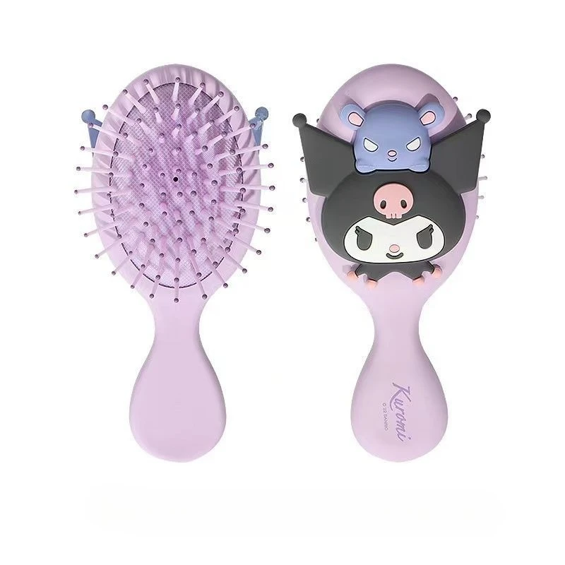Sanrio authentic authorized Melody bangs broken hair finishing artifact multi-functional portable cartoon air cushion comb view 3