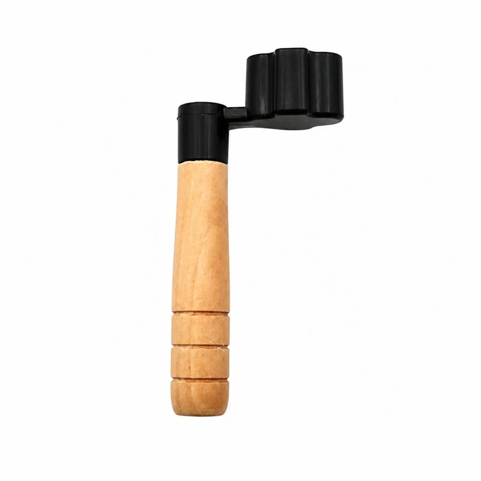 Guitar String Winder Manually Operated String Winder with Wooden Handle Smooth-Turning Non-Slip for Home Practice Rooms