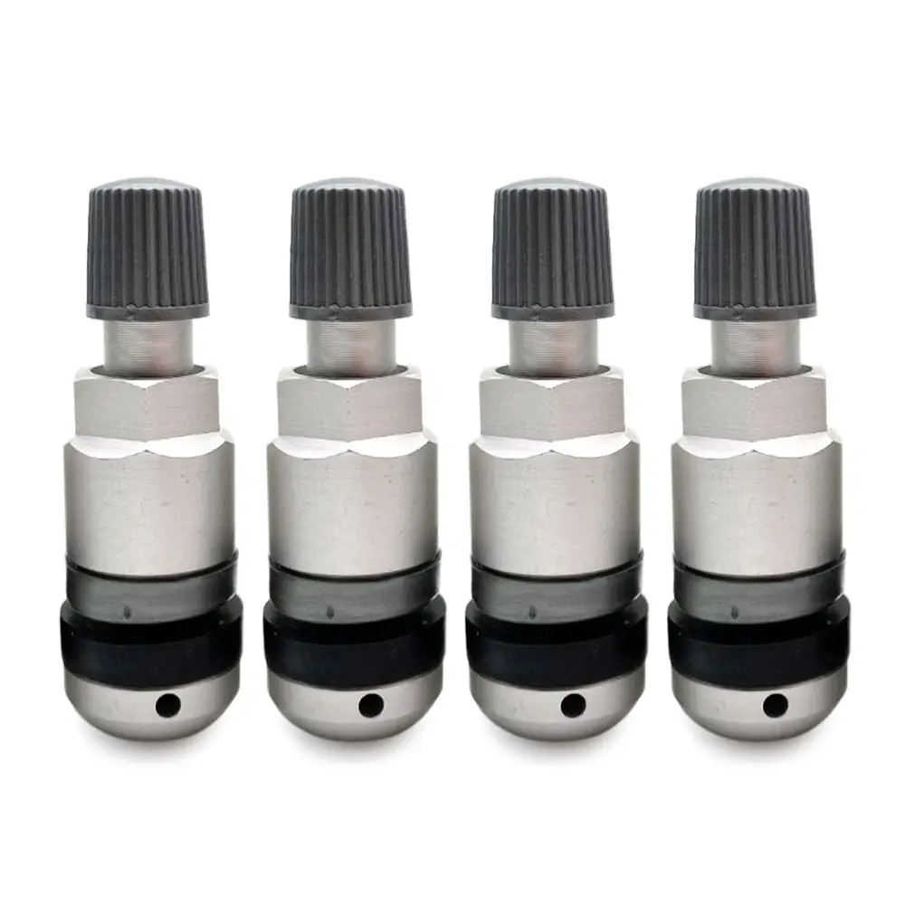 4Pcs/Set Tyre Pressure Sensor For BMW Audi For Volkswagen Sensor Valve Stem Aluminum Alloy TPMS Valve Repair Kit Hot Sale