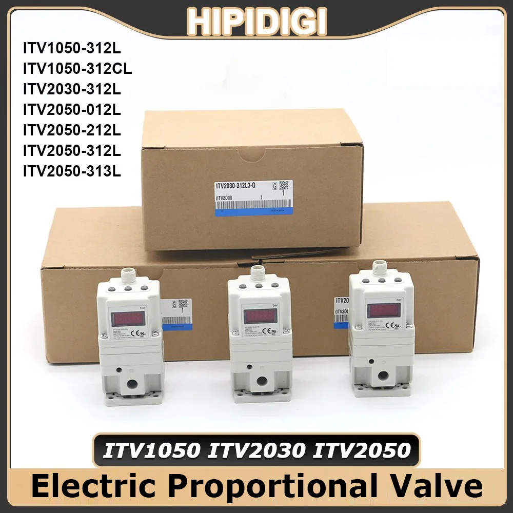 Vanne proportionnelle électrique ITV1050 312L ITV2030-312L ITV2050312L Régulateur de pression électro-pneumatique pour machine de découpe laser