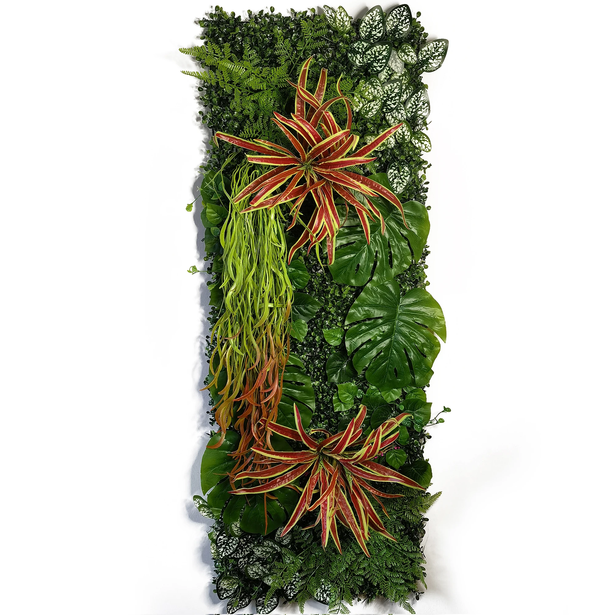 NEUE 3D 40CM * 120CM Künstliche Grüne Pflanzenwand-Platte Plastik-Rasenteppich Garten Heim Hintergrund Wanddekoration – Detail 5