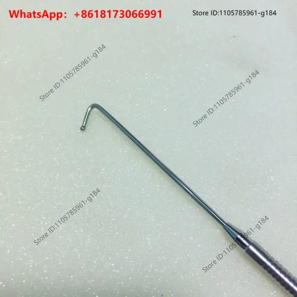 Internal mouth probe/probing hook/recess hook/hook/proctology instrument/leak tube probe
