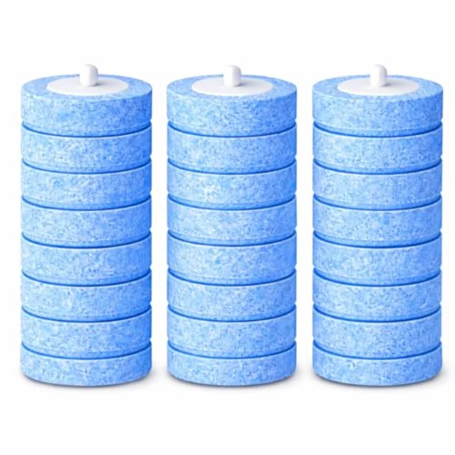 Count Disposable Heads, Toilet Bowl Wand Refills, Replacement Heads for Toilet and Bathroom Cleaning, Not Compatible with Elect