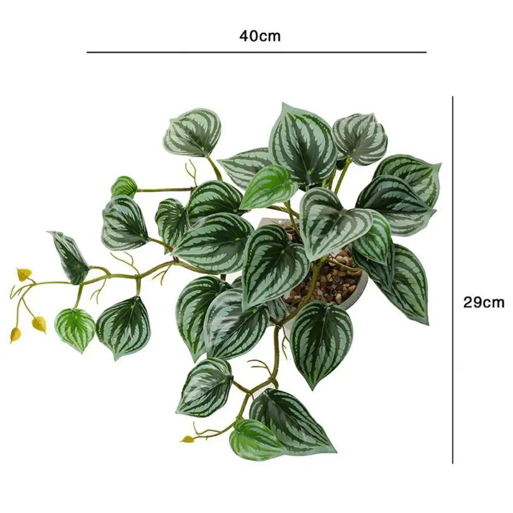 

Tropical Balcony Garden Decor Office Party Decoration For Home Desk Fake Plant Turtle Leaves Simulation Plants Green Plant