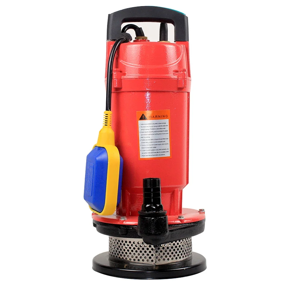 

High lift QDX1.5-24-0.55F 1inch 550w 0.75hp Submersible Water Pump with Flow Switch