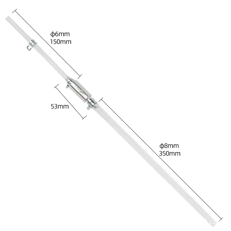 Tubo flessibile di spurgo freno frizione auto Frizione idraulica Tubo valvola unidirezionale Strumento di spurgo Kit adattatore di ricambio Accessori auto