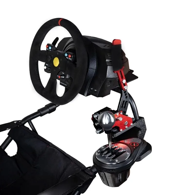 For Thrustmaster G29/G923 Second-generation Right Handbrake Stand Shifter Gear Bracket for Playseat Challenge Seat