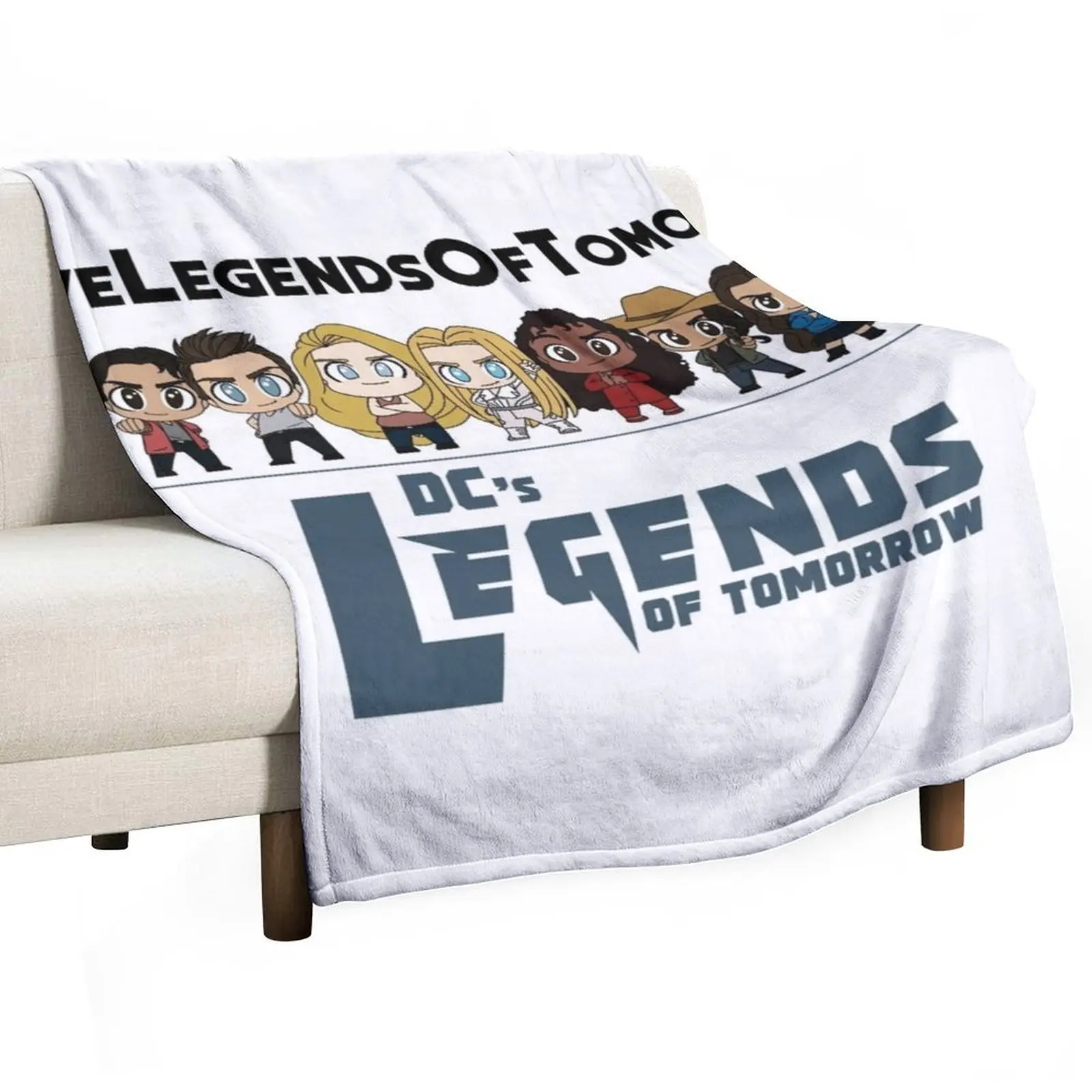 

Save Legends Of Tomorrow - Group Throw Blanket For Sofa Thin Furry Luxury Designer Bed Blankets