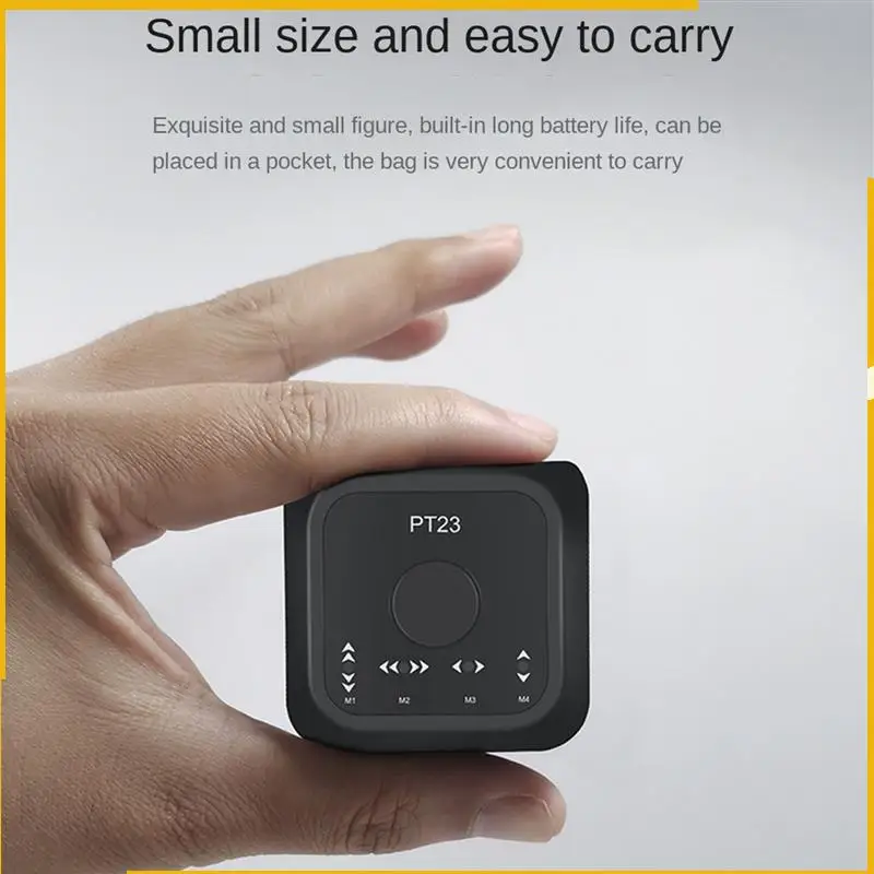 A93P 3X Wireless Page Turner Pedal Rechargeable Wireless Foot Switch For Tablet Smartphone Electronic Music Scores Black