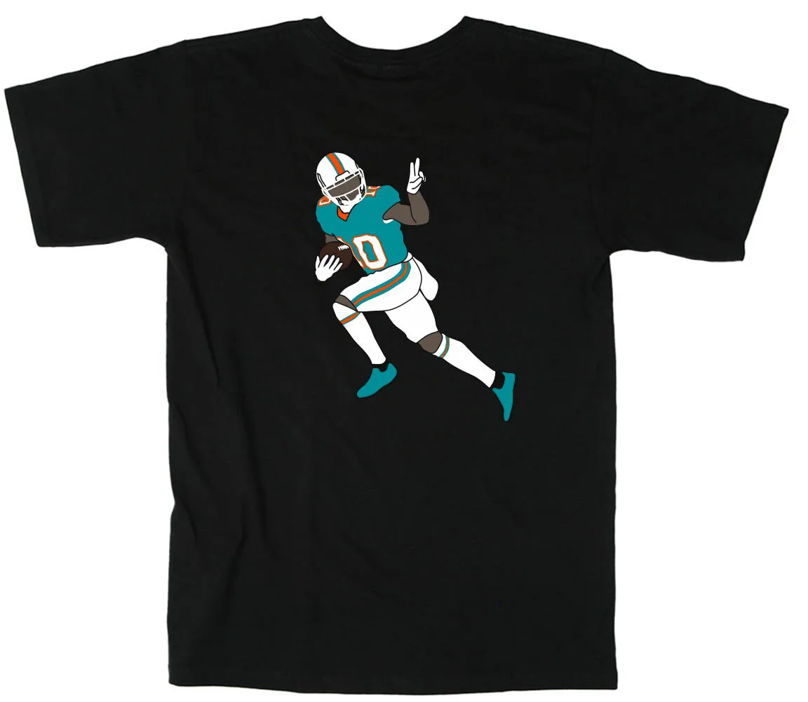 Camiseta de manga corta en jersey Tyreek Hill Peace