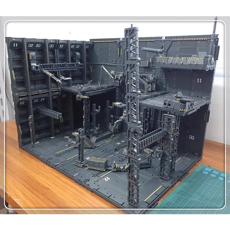 Domain Base Gnaku Rack Free Combine Organizer 1/100 CG RG/MG/P Model Action Figures Hobby Building Bracket DIY Display Stand