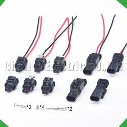 2 Pin Auto Daytime running lights fog lights connector fuel injector plug A0225451926 1-1718643-1 1-1703498-3 7543312-02