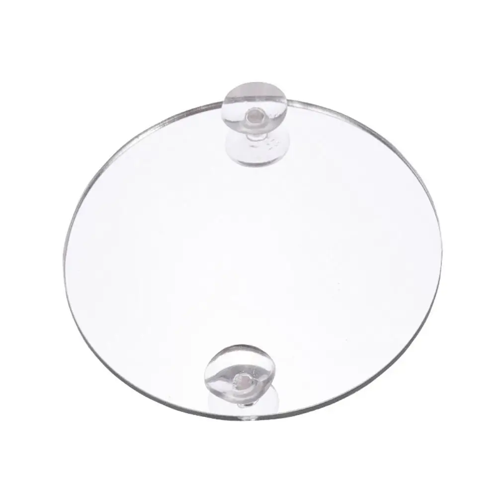 Water Plant Landscape Betta Training Mirror Fish Tank Ornament Acrylic Fish Exercise Mirror Double-sided 4/5/6CM
