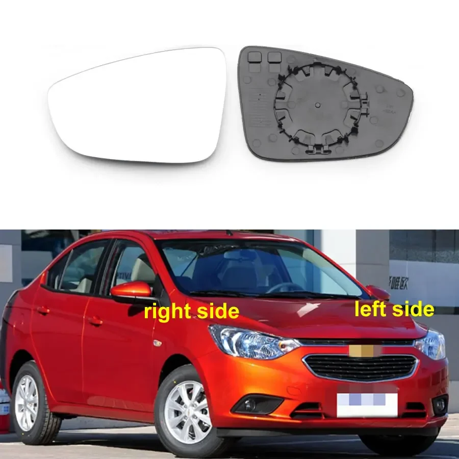 

For Chevrolet Sail 3 2015 - 2018 Auto Accessories Car Rearview Mirrors Glass Outside Door Side Mirror Lens without Heating