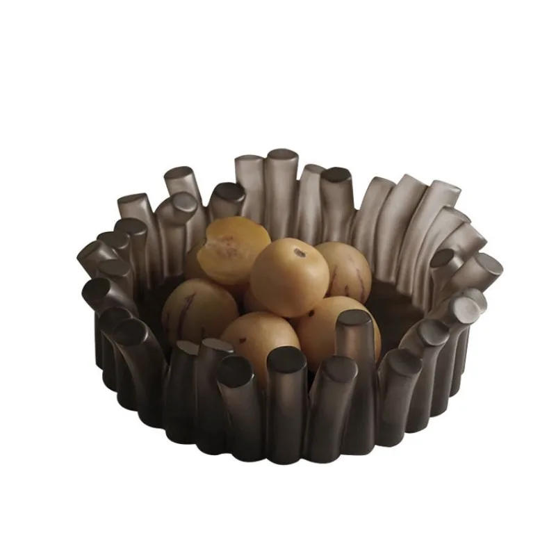 Table, Plate, Fruit Bowl, Minimalist, Unique Plate Storage, Decorative Tray, Elegant Organizer, Home Decor