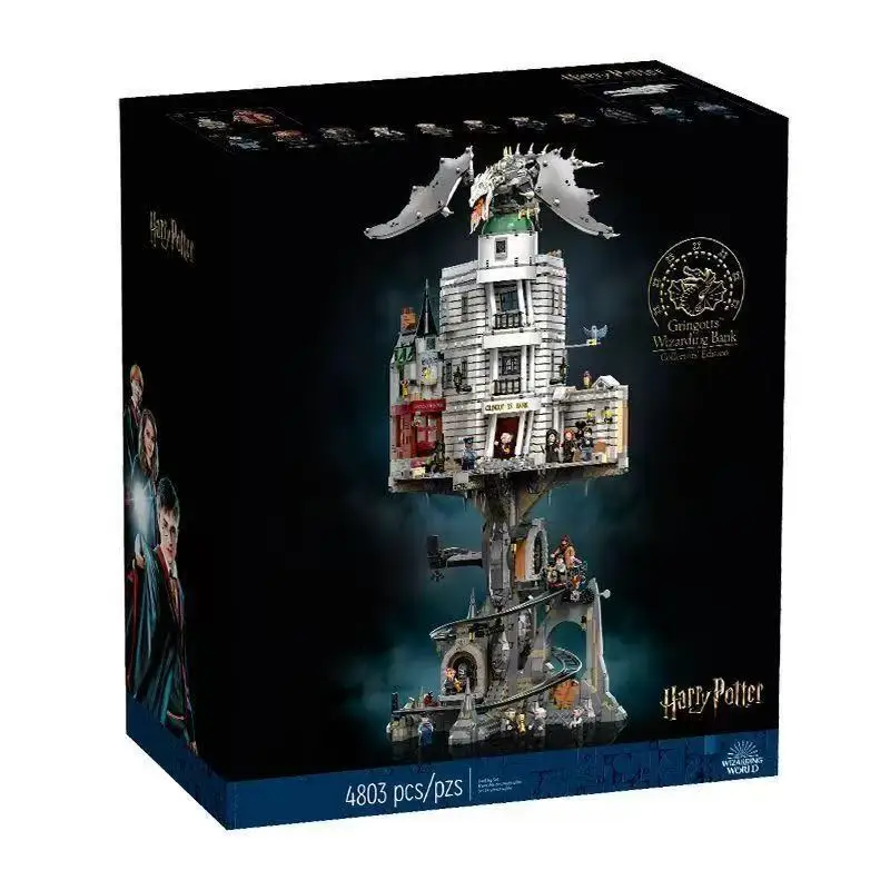2026 New 4803Pcs City Street ViewBank Building Bricks MOC Collector Edition Model, Adult Assembly Toy,Birthday &ChristmasPresent
