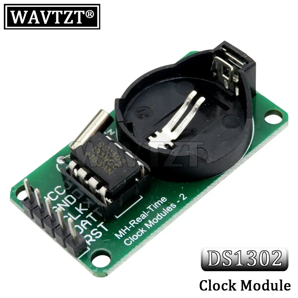 DS3231 AT24C32 Modul IIC DS1302 Modul Jam Presisi DS1307 Modul Memori Mini Modul Waktu Nyata 3.3V/5V untuk Raspberry Pi