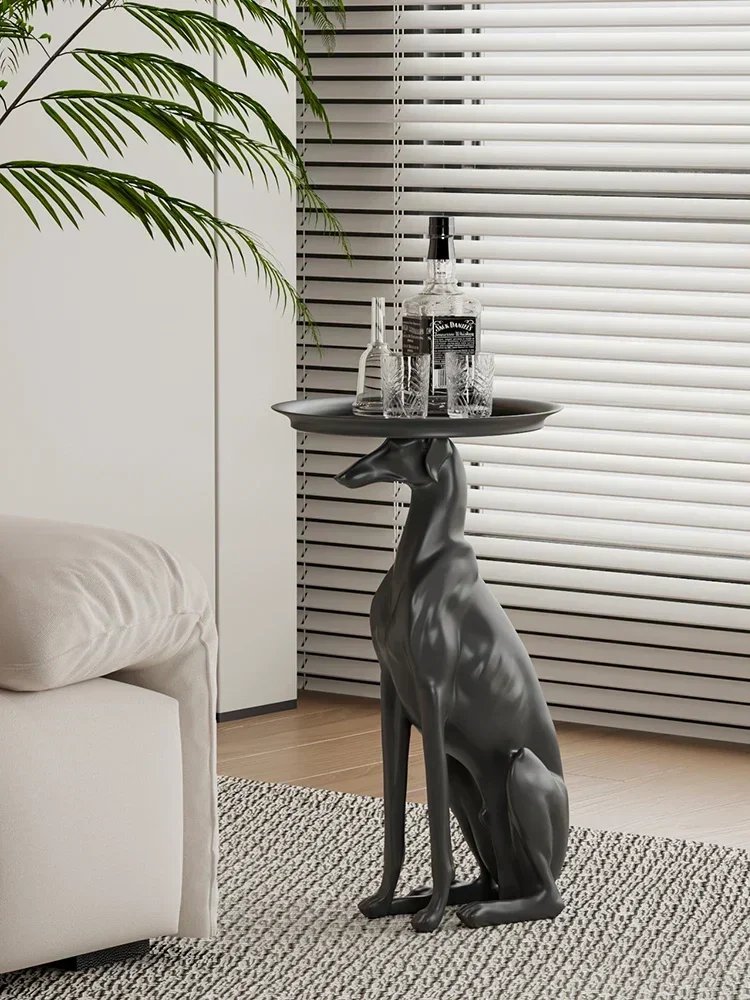 TAO Modern Interior Designer Furniture, Dog Statue Sculpture, Coffee Table, Living Room Decoration, Side Table, Corner Table