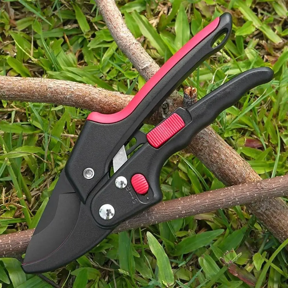 Adjustable Ratchet Gardening Pruning Shear Sharp Labor-saving Branch Trimmer Efficient Durable Garden Trimming Tool Garden Tool