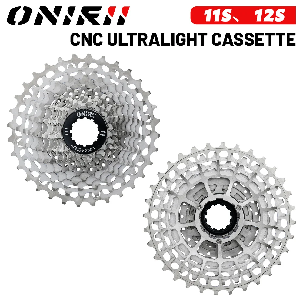 CNC Cassette Road Bike MTB  11/12Speed 28T 32T Aluminum Freewheel Velocidade Sprocket for Mountain /Road Bicycle SUNSHINE New