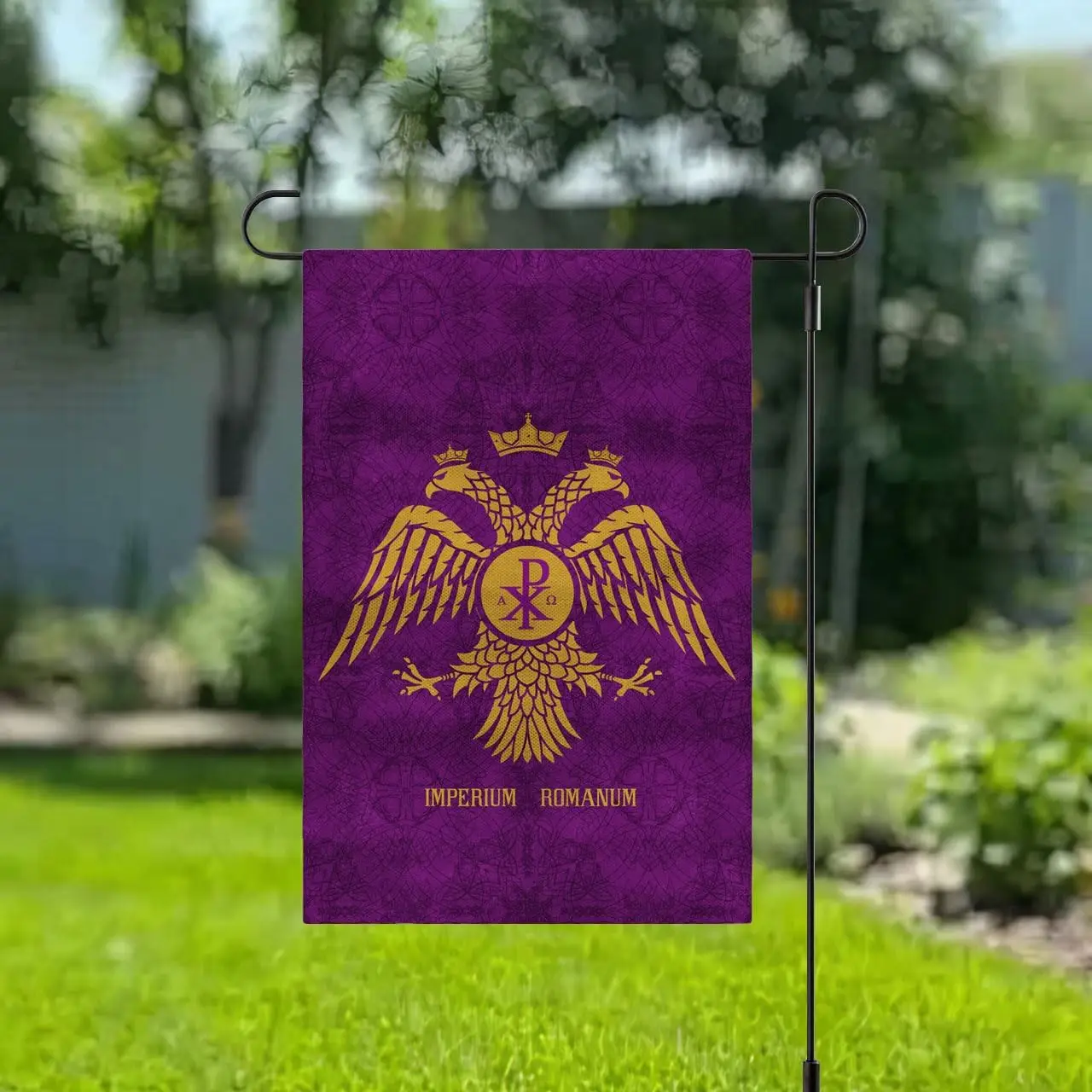 Empire Banner Garden Flag 12x18 Double Sided Yard Outdoor Flag (Byzantine Empire)