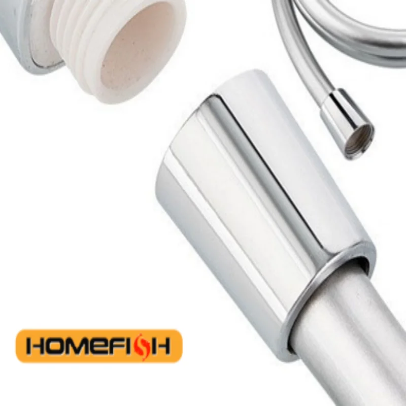 Durable Flexible PVC Bathroom Shower Extension Hose Anti-Twist Anti-Burst Universal Fit Handheld Shower Water Connect Pipe