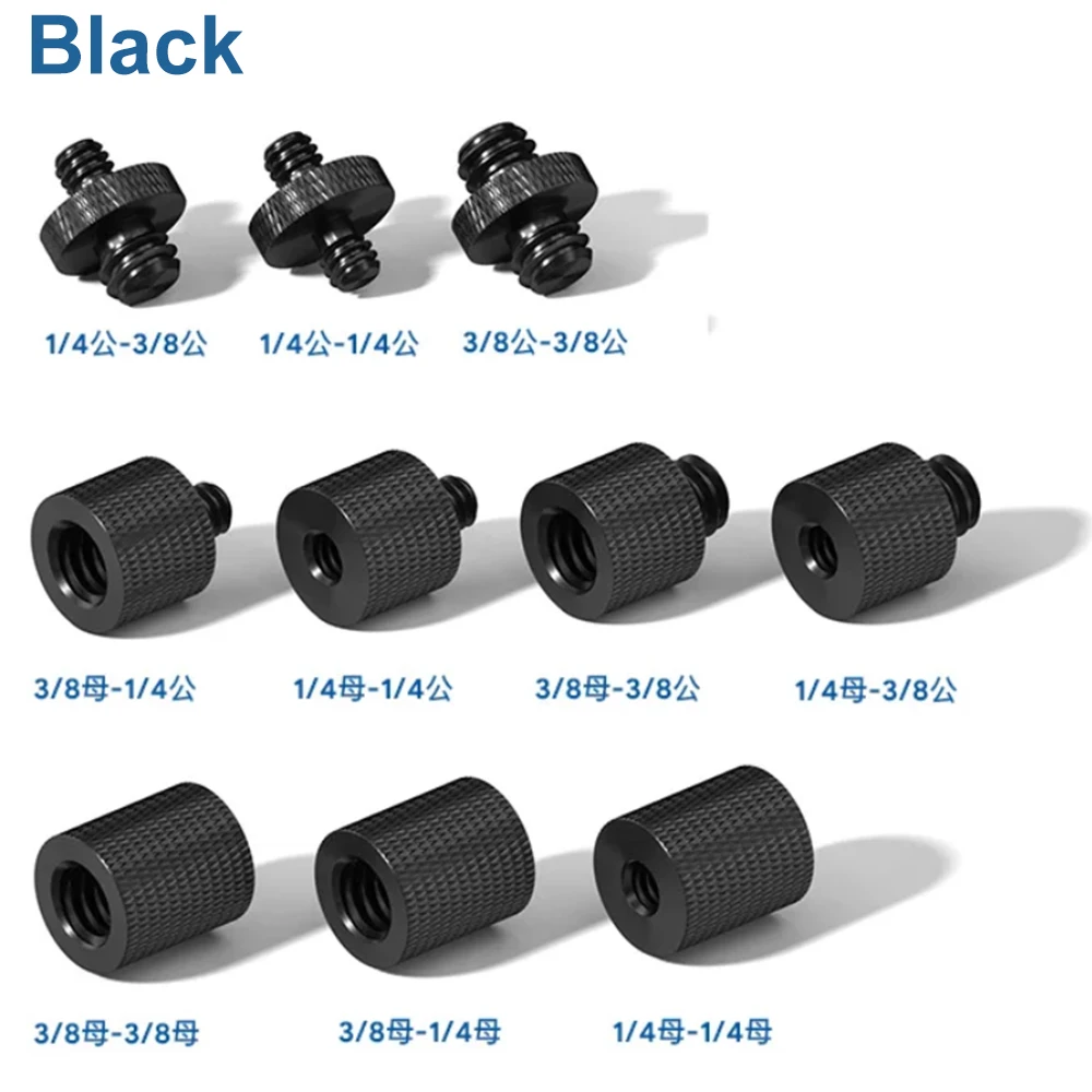 1pcs Aluminum Alloy Male/Female Adapter Screws 1/4