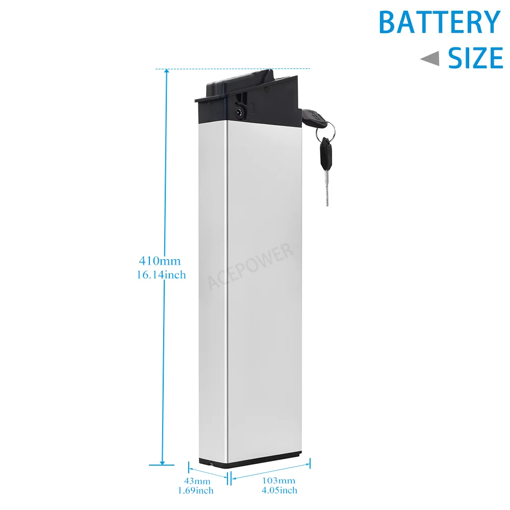 For Lectric XP Lite Replacement Battery 48V 7.8Ah 10.5Ah Folding Electric Bike Battery for Janobike H20 SMLRO S9 Ebike Battery