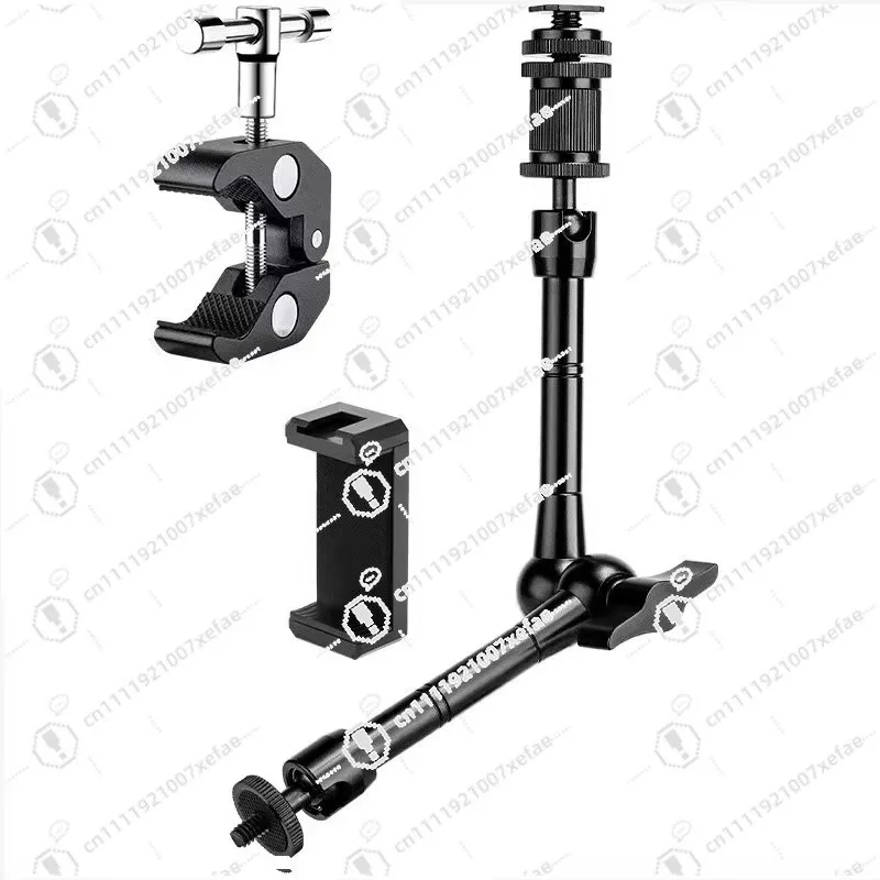 Shooting Stand Metal 11 Inch Articulated Magic Arm Super Clamp Camera Photography Stand