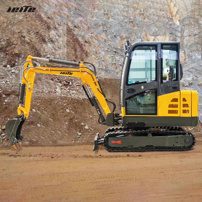 Mini escavatore idraulico della costruzione dell'azienda agricola del cingolo economico economico da 2 tonnellate 2000kg di vendite calde con CE
