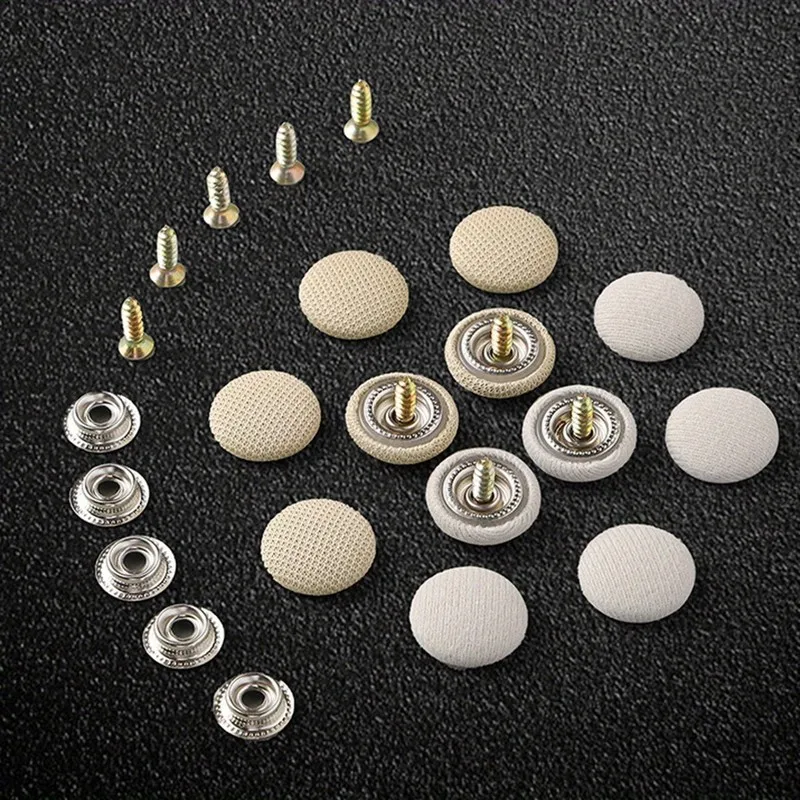47 pcs Auto Ceiling Retainers for Auto Interior Restoration, Built-in Liner Reinforced, No Glue Required