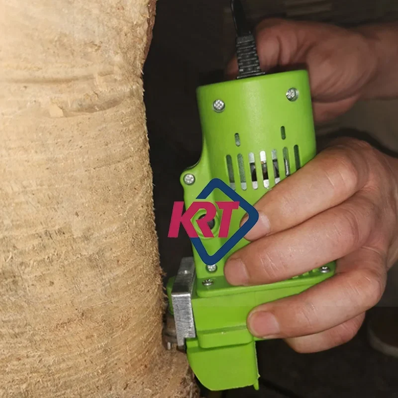 pine tree gum plantation electric automatic machine rubber tapping knife with anti-slip handle