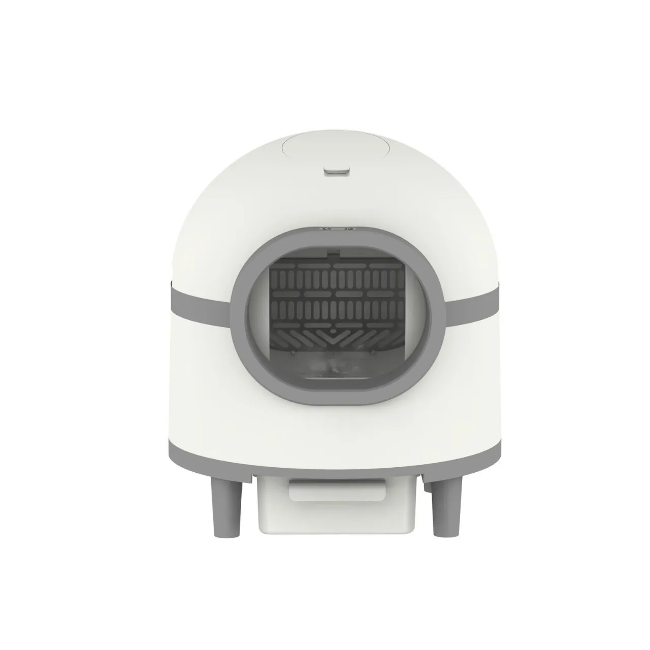 Removable automatic litter box for sterilization, deodorization and cat trapping