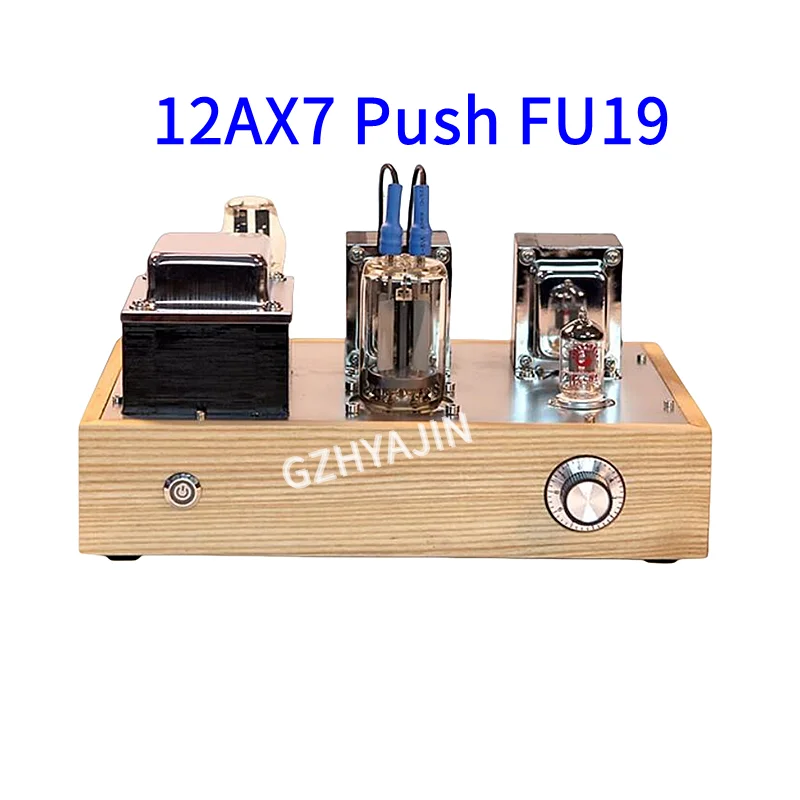 

NEW 8W*2 12AX7 Push FU19 Stereo Fever Gallbladder Machine Electronic Tube Amplifier Ceiling Welding No Bottom