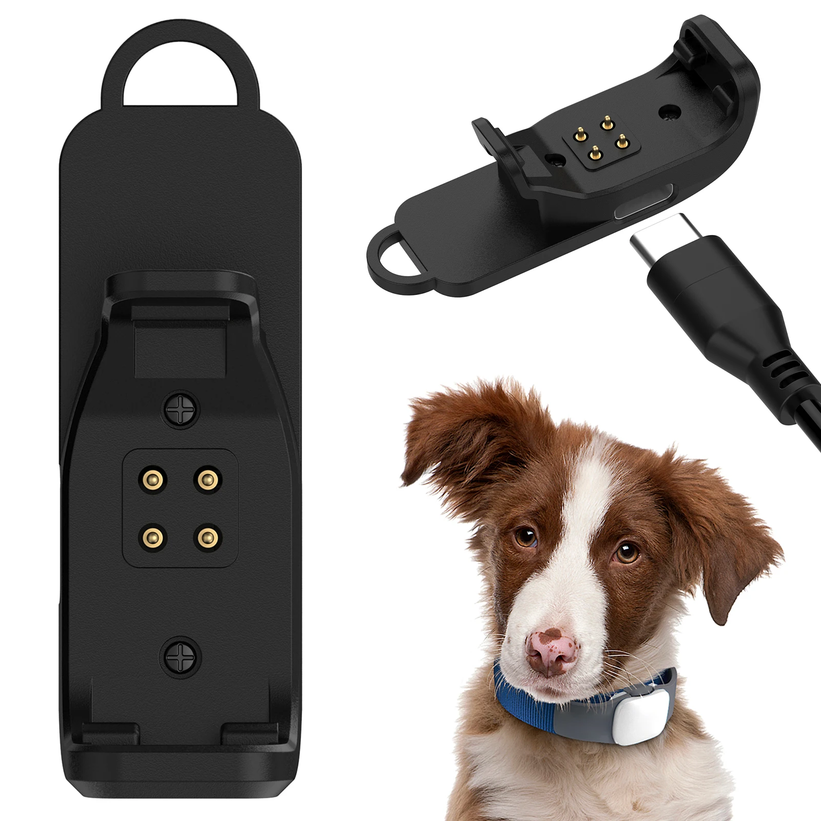 

Charging Cable Adapter Replacement Dog Collar Charger Adapter Pet Collar Charging Adapter for Garmin TT25 T20