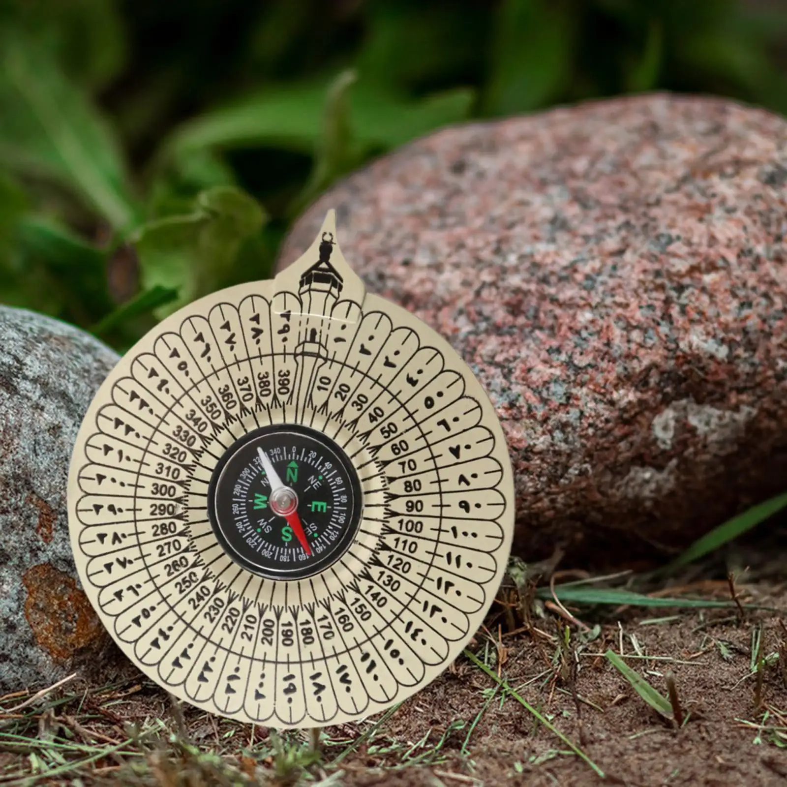 Islamic Prayer Compass, Qibla Compass, Small Pocket Portable High