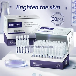 Arbutin Niacinamide Whitening Face Serum Remove Dark Spots Melanin Brighten Shrink Pores Moisturizing Fade Fine Lines 30Pcs/set