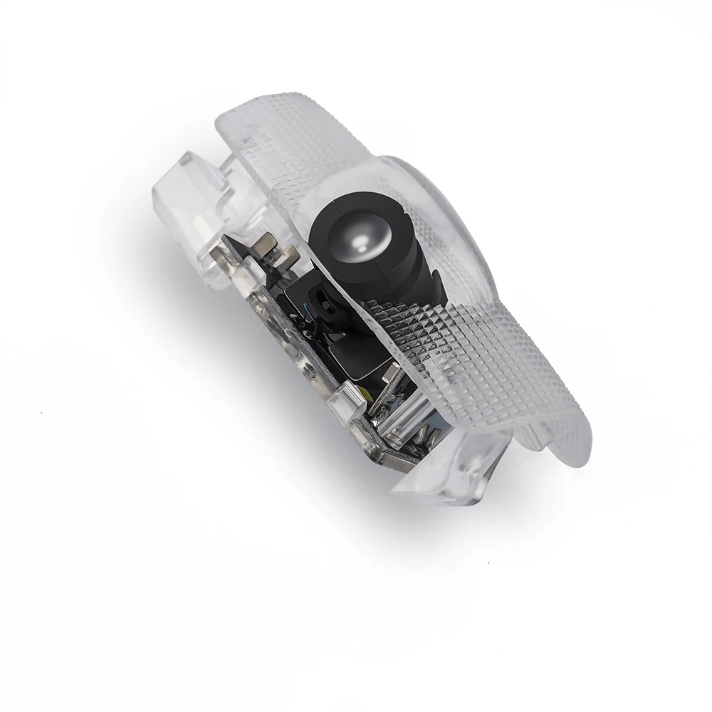 White FORTUNER Badge Shadow Light 2pc LED Courtesy Lamp For Toyota FORTUNER Car Styling FORTUNER Welcome Light Toyota Door Light - Image 3