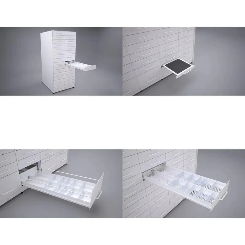 Multifunctional Steel Display Stand for Pharmacy