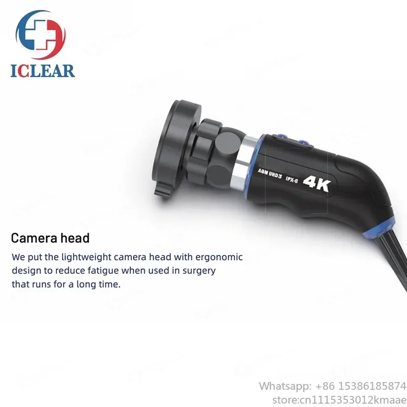All-in-One 4K HD Integrated Endoscope Camera System for Medical Imaging
