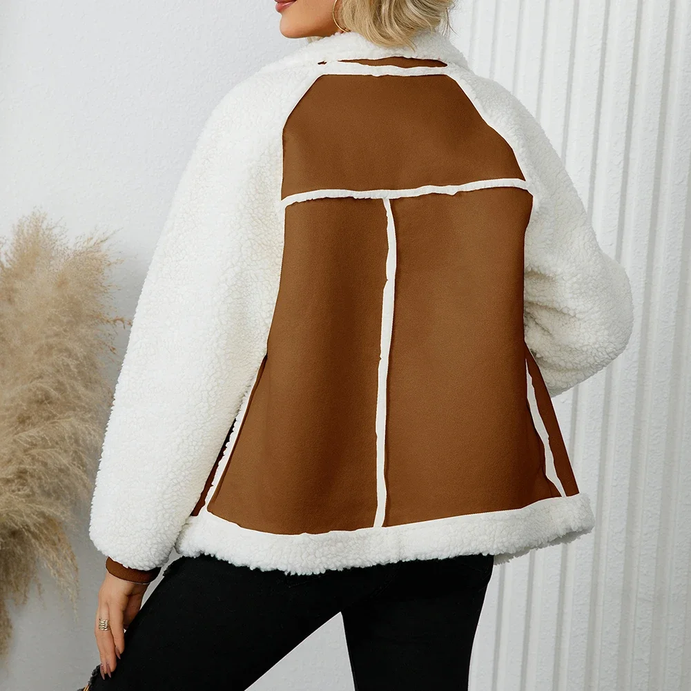 

Fashion Suede Coat Autumn Jacket Casual Wear All Seasons Wear Brand New Casual Style Long Sleeve Microelastic Fabric