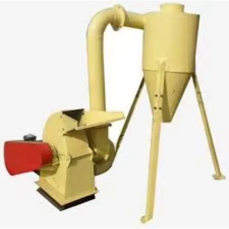 AKC-350 مطحنة مطرقة تغذية الحيوانات، مطحنة فرع شجرة سهلة التشغيل مع ترس محرك المحرك للاستخدام المنزلي