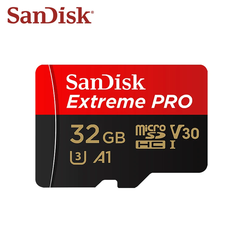 Sandisk Extreme PRO Card 64GB 128GB 256GB A2 Class 10 UHS-I U3 Max Speed Reading 170MB/s V30 32GB A1 Micro SD Card Memory Card