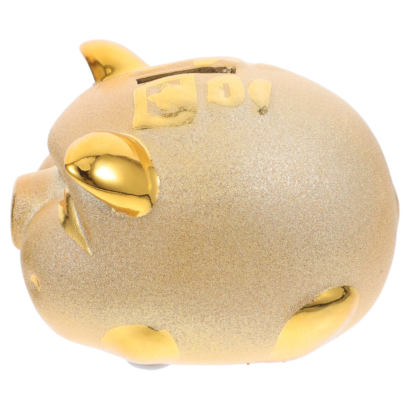 

Ceramic Pig-Shaped Money Box for Boys Girls Adorable Coin Jar with Rubber Stopper Easy Access Savings Bank for Teaching
