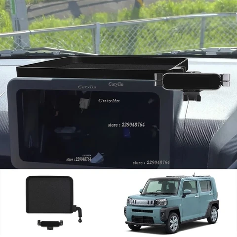 Для DAIHATSU TAFT 2024 2025 аксессуары для интерьера, силиконовый топпер для антенны, защитный чехол, коробка для хранения экрана, держатель для телефона, коврик