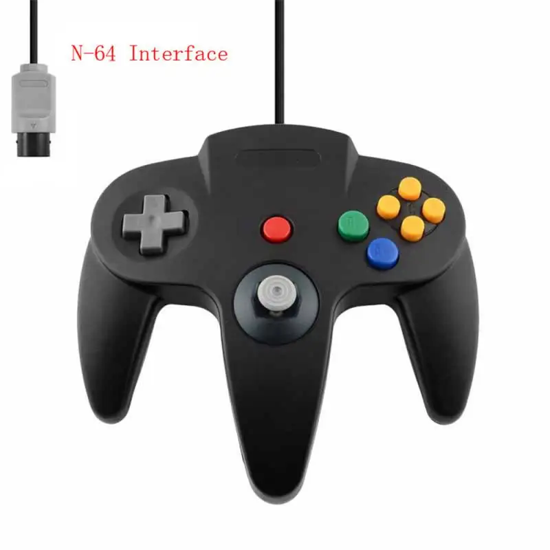 Mando con cable largo N64 para Nintendo 64, mando Dualshock